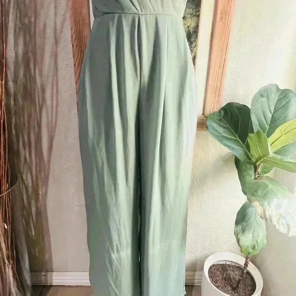 Lulus Call me faux women’s romper in size XS - Picture 8 of 14